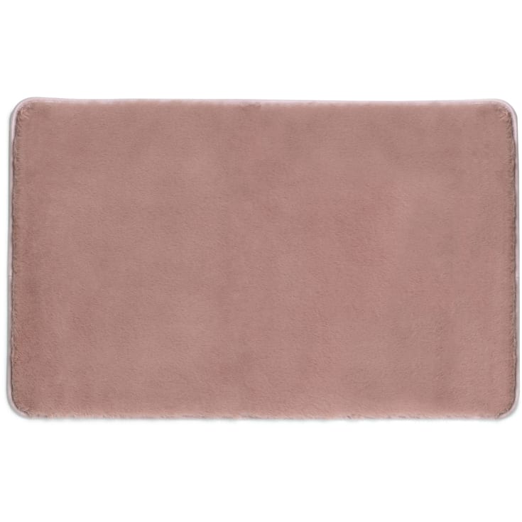 Hefe Fuzzy badematte, 50x80 cm, rosa