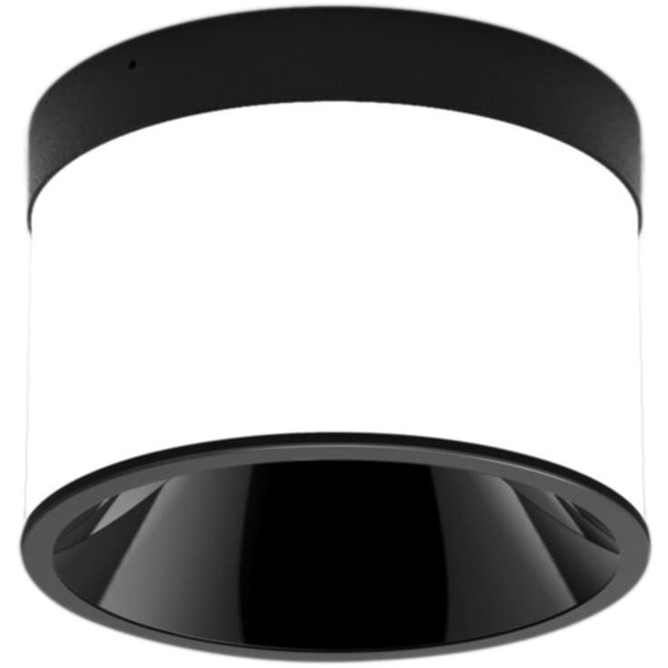 Molto Luce Dark Night påbygningsspot, 40W, sort