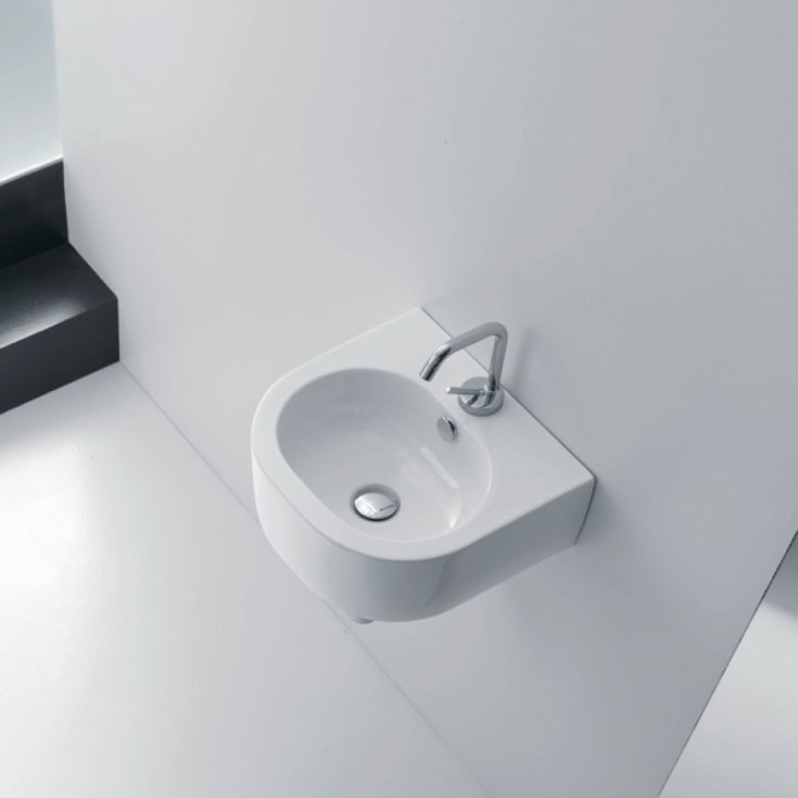 Lavabo Flo 40 tvättställ, 40x37 cm, vit