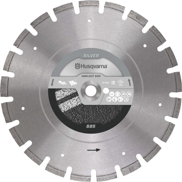Diamantblad Vari-Cut S85, Ø400 mm, asfalt