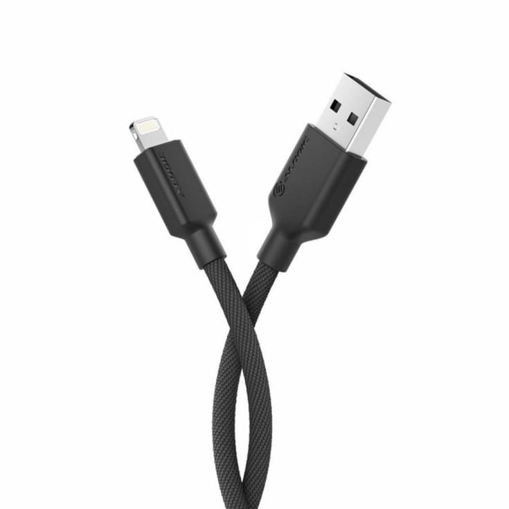 Alogic Elements PRO USB-A til Lightning-kabel 2M, sort