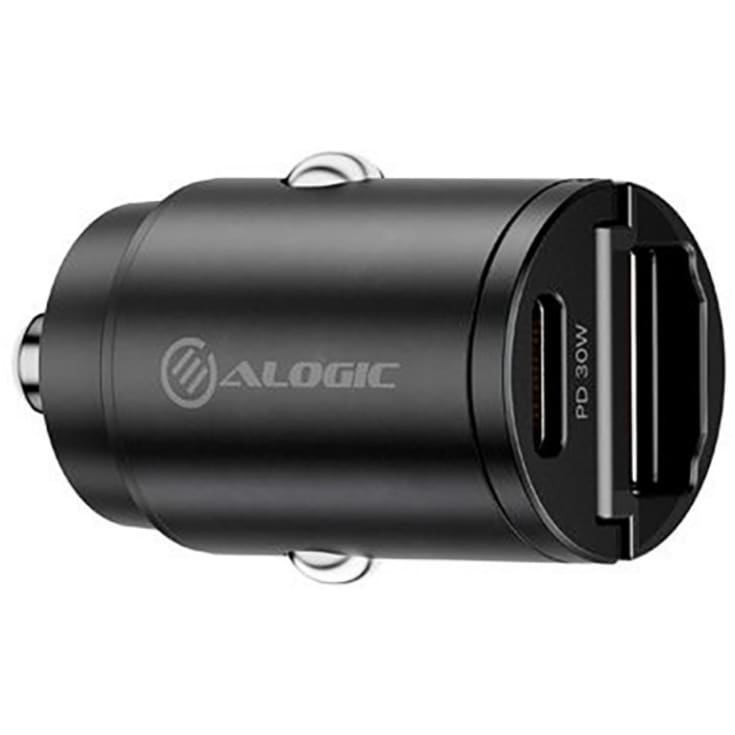 Alogic Rapid Power 30W biloplader 1 x USB-C og 1 x USB-A