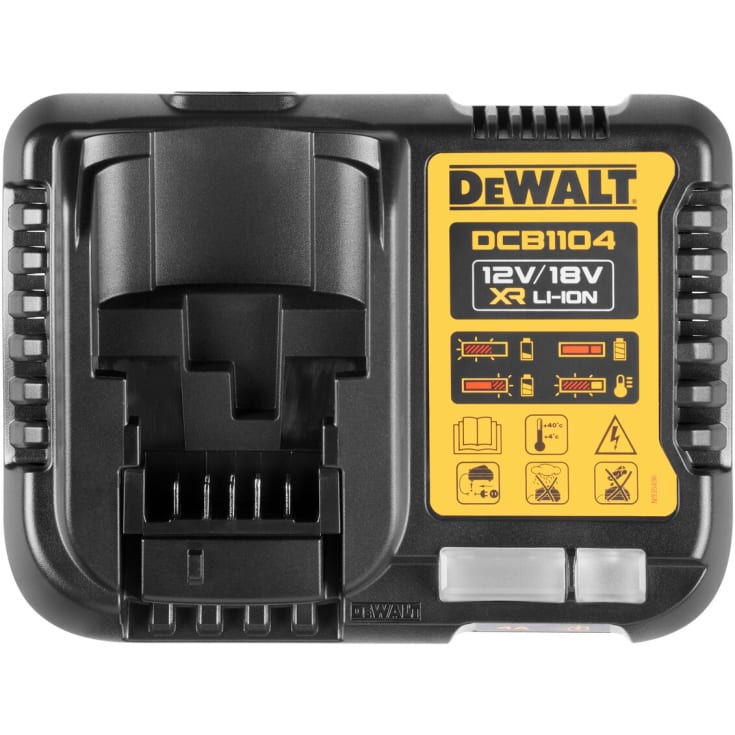 DeWalt multioplader, 10.8V/12V/14.4V/18V