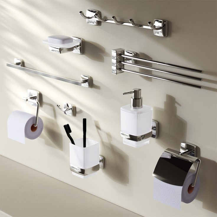 AM.PM Gem toiletrulleholder, krom