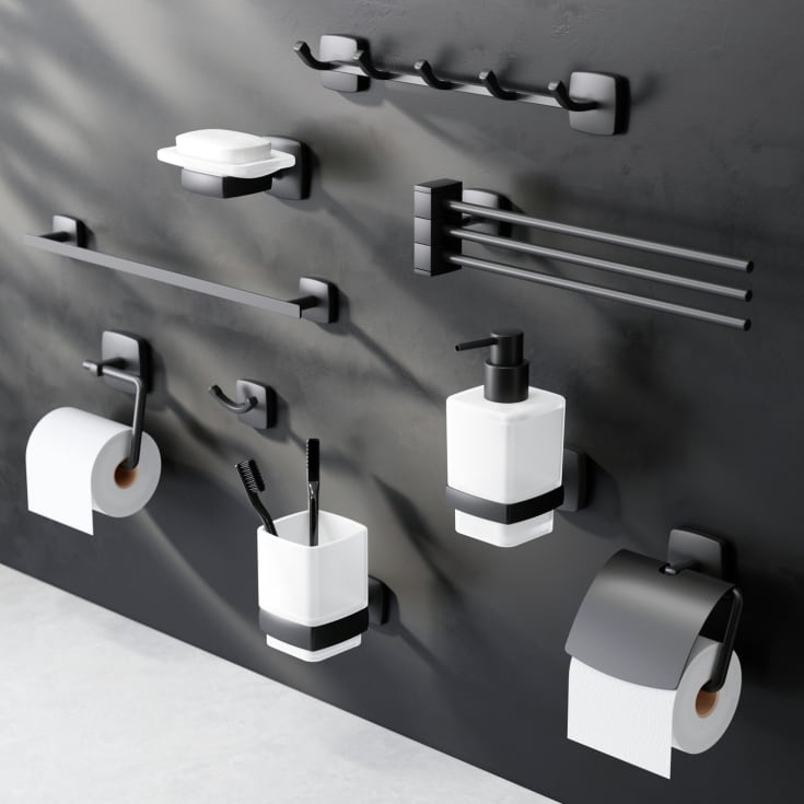 AM.PM Gem toiletrulleholder, sort