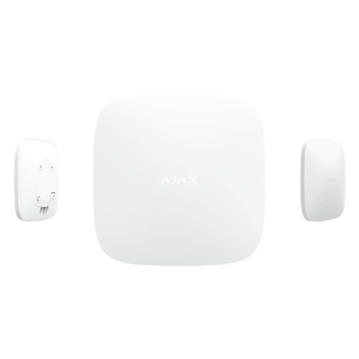Ajax Hub 2 kontrolpanel, hvid