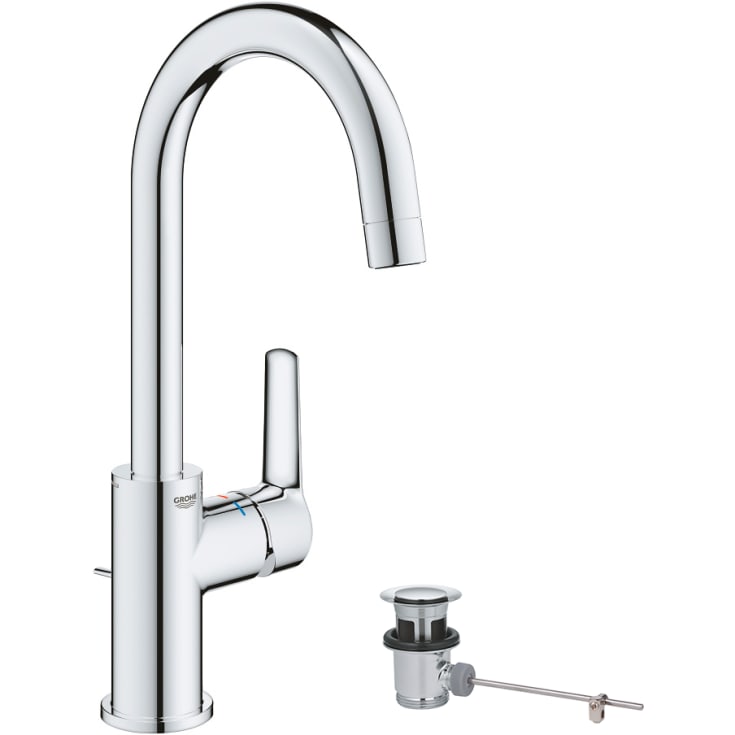 Grohe Quickfix Start L tvättställsblandare, svängpip, krom