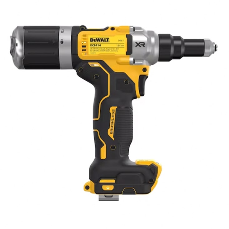 DeWalt 18V XR naglepistol, 6,3 mm, uten batteri