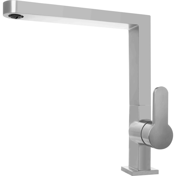 Primy Steel A Square köksblandare, stål