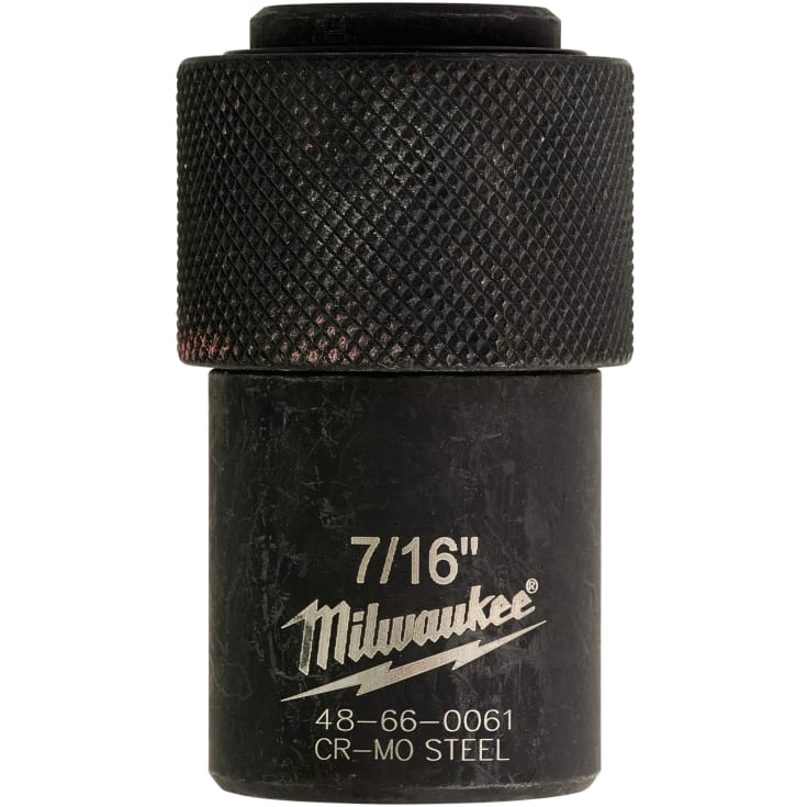 Milwaukee adapter 1/2" 4-kant til 7/16" HEX