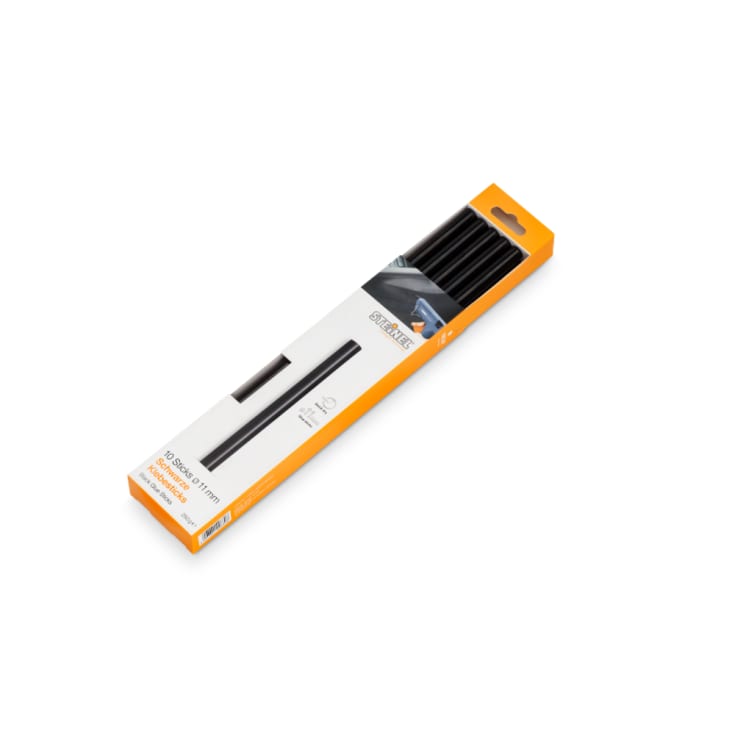 Limstifter, Ø11 mm, 25 cm, 10 stk. sort