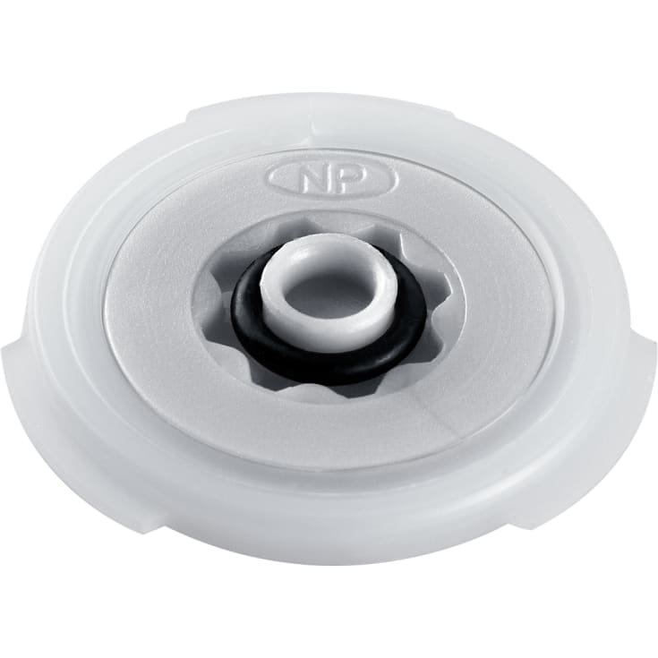 10 stk Neoperl perlator, hånddusj, 1/2", 8 liter, hvit
