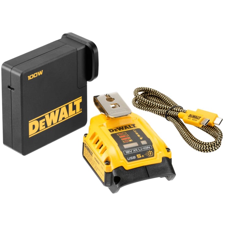 DEWALT 18V XR USB-oplader DCB094K-QW