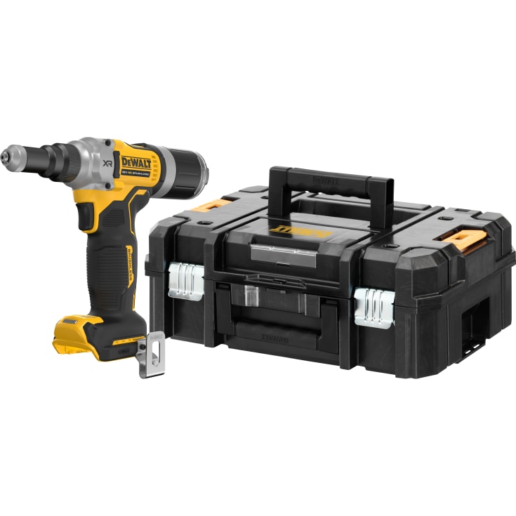 DeWalt 18V XR naglepistol, 6,3 mm, uten batteri