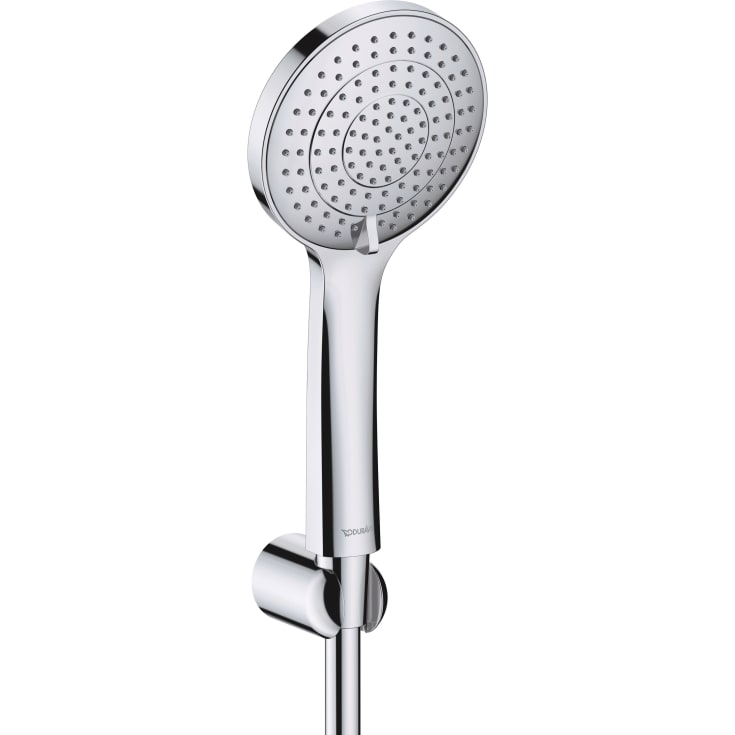 Duravit handduschset, vattenbesparande, krom