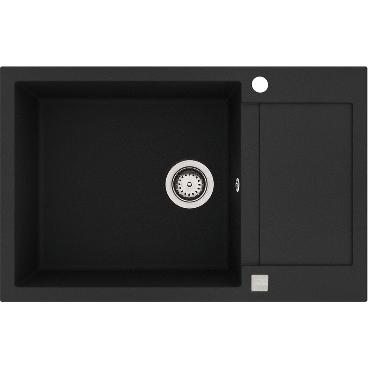 Lavabo Saturn 790 diskbänk, 78x50 cm, svart