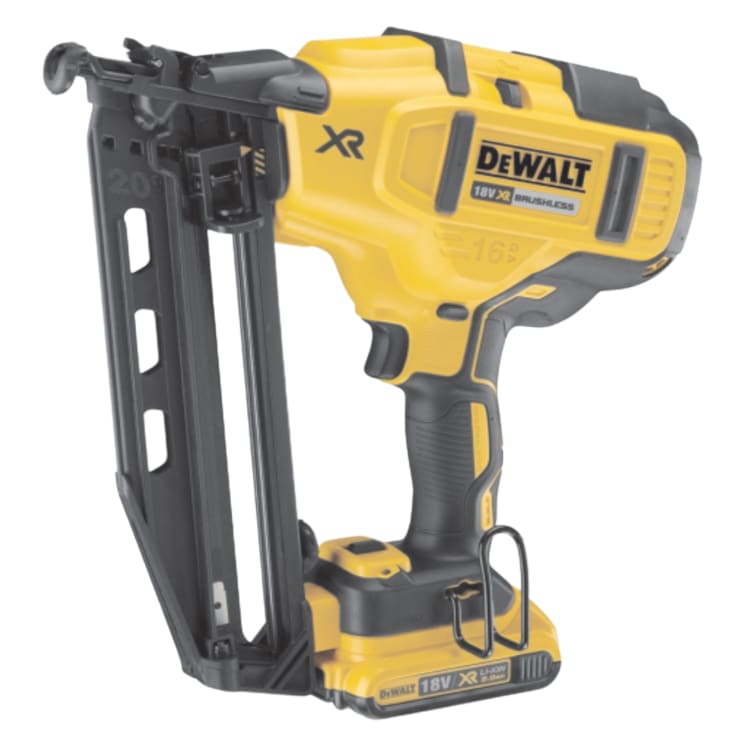 DEWALT 16Ga 18V XR dykkerpistol DCN660D2, 2 x 18 V/2,0 Ah