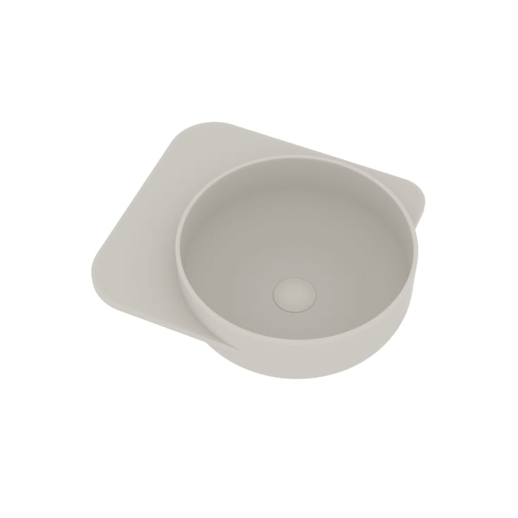 Ideavit SolidDual 2.0 servant, 49x43 cm, matt hvit