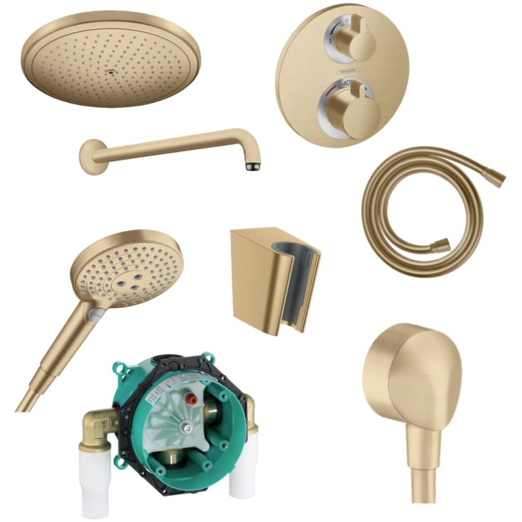 Hansgrohe Croma Air brusesæt, bronze