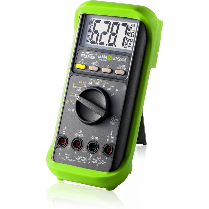 Multimeter Elma BM2805, ekte RMS