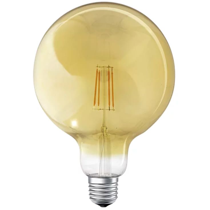 Ledvance Smart+ Wifi E27 globlampa, vit ljusfärg, bärnstensfärgad