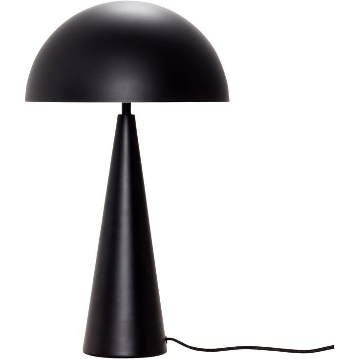 Hübsch Mush bordlampe, sort, 50 cm