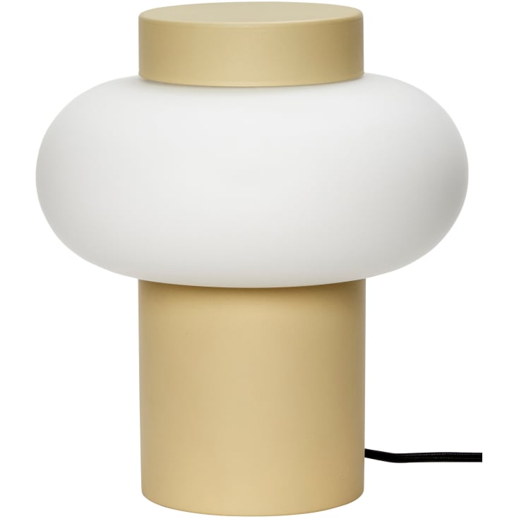 Hübsch Camp bordlampe, beige