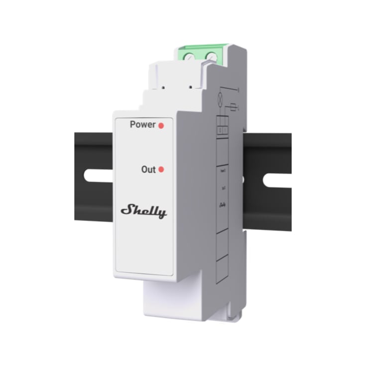 Shelly Pro potensialfritt relé