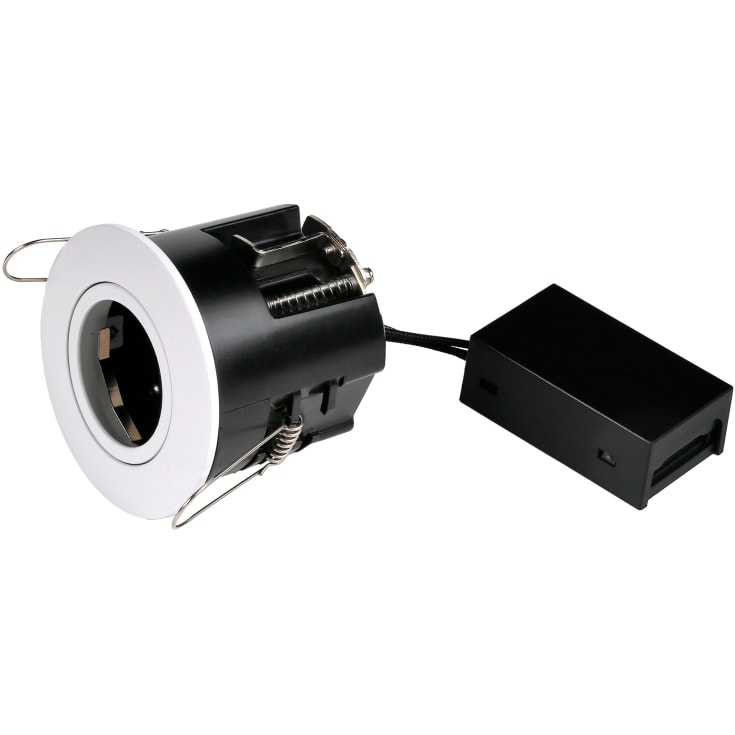 NVC Arden Pro downlight, rund, GU10, vit, 10 st