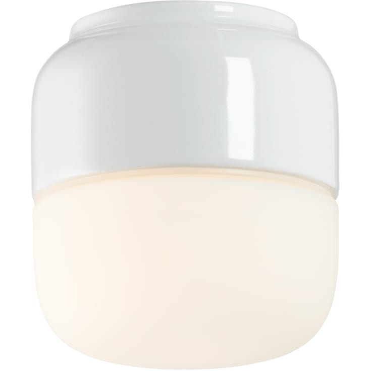 Loft- og væglampe Ohm 100/110, G9, hvid, IP44