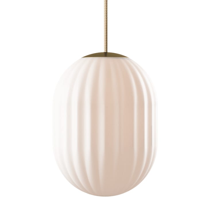 Nordic Tales Bright Modeco pendellampe, krem ledning