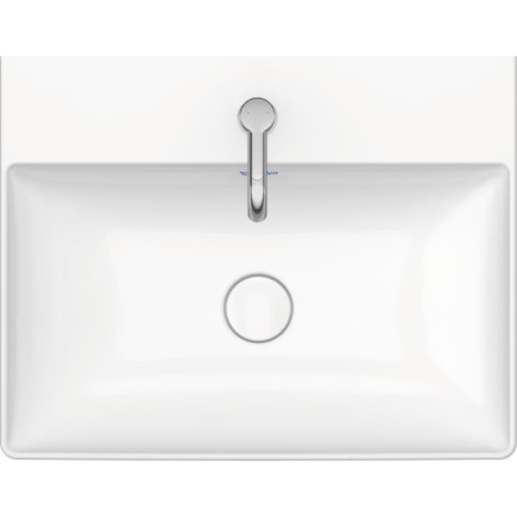 Duravit DuraSquare håndvask, 60x47 cm, hvid