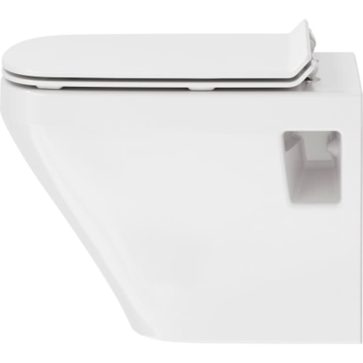 Duravit DuraStyle Compact væghængt toilet, uden skyllekant, hvid