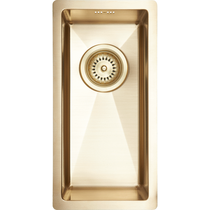 Lavabo Kubus 180 Soft diskho, 22x44 cm, massiv mässing