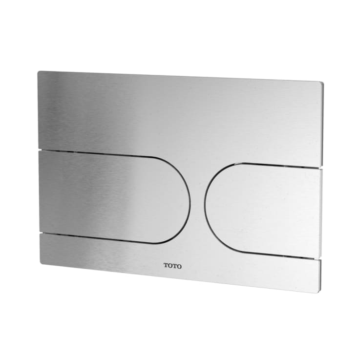 Toto Auto Flush betjeningsplate, børstet aluminium