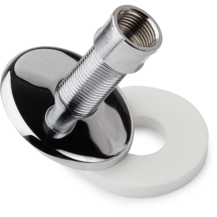 Roth rett nippel 1/2"x1/2", med dekkskive