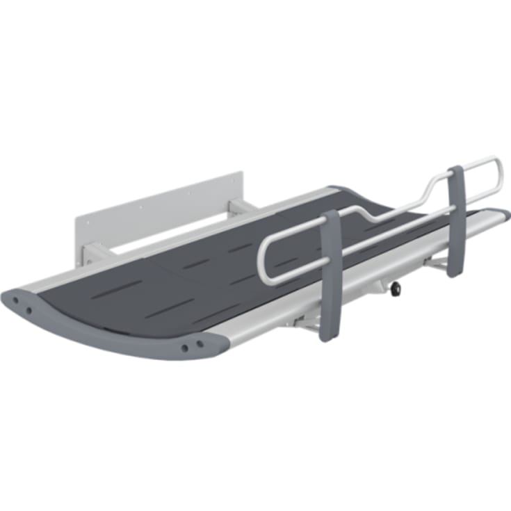 Pressalit Care SCT 3000 dusjkar, 191x103,2 cm, grå