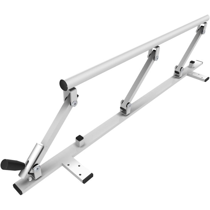 Pressalit Care sänggrind, vikbar, 90 cm, vit