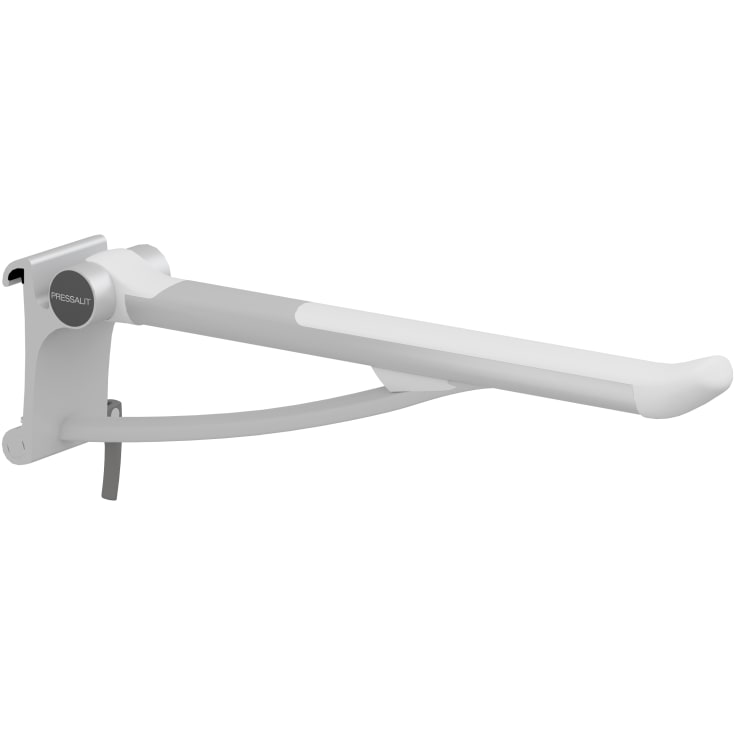Pressalit Care Plus armstøtte, 70 cm, høyre, hvit