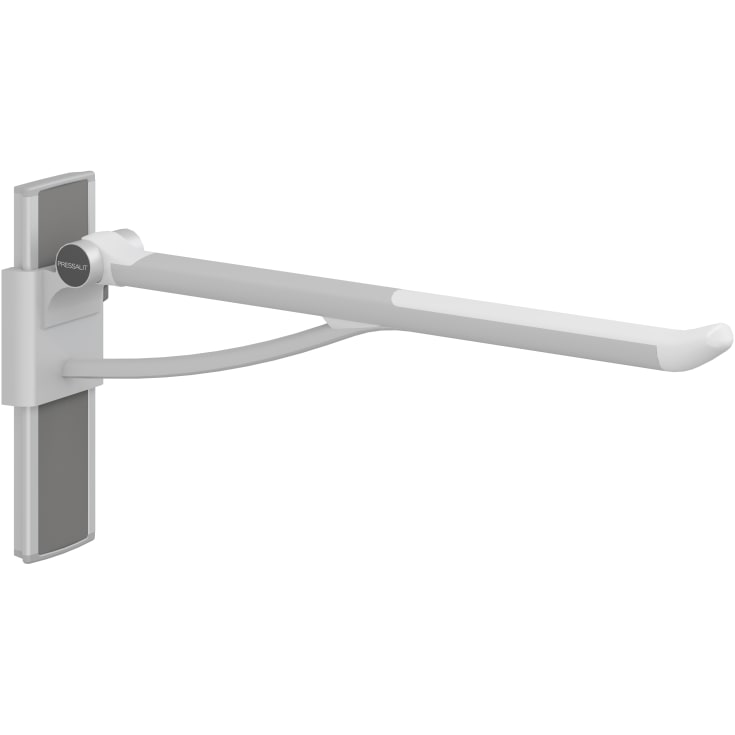 Pressalit Care Plus armstøtte, 85 cm, høyre, hvit