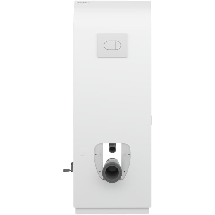 Pressalit Care Select TL4 toiletløfter, manuel, gulvafløb, hvid