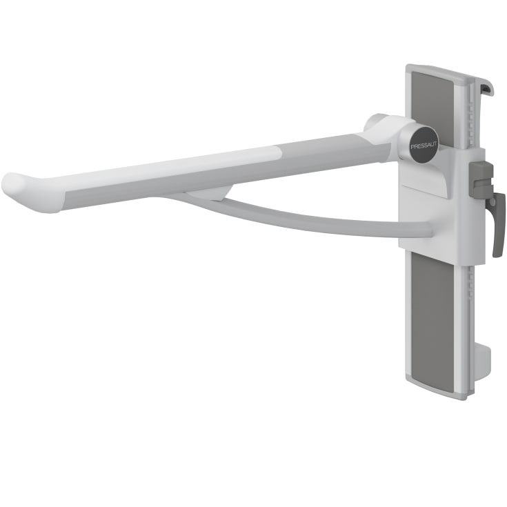 Pressalit Care Plus armstøtte, 70 cm, høyre, hvit