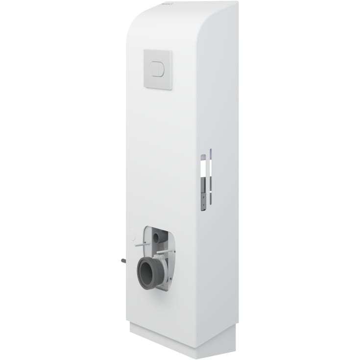 Pressalit Care Select TL4 toiletløfter, manuel, gulvafløb, hvid