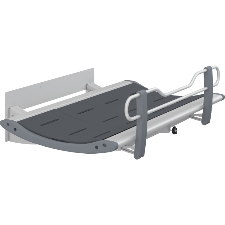 Pressalit Care SCT 3000 dusjkar, 141x103,2 cm, grå