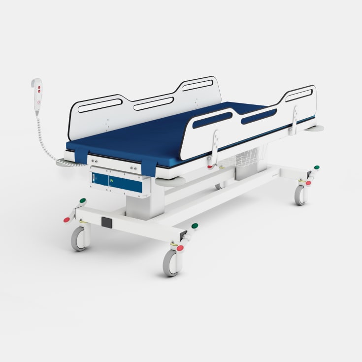 Pressalit Care MCT 2 stellematte, 82x179 cm, hvit