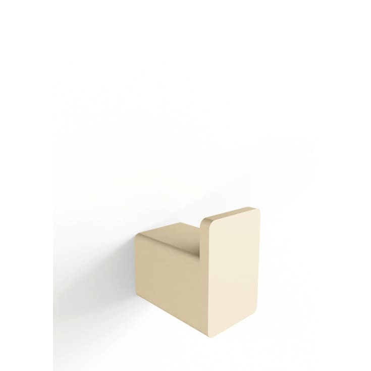 Metallbude Palo håndkleknagg, beige, 6 stk
