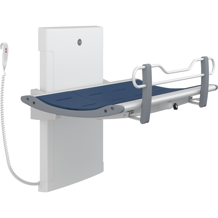 Pressalit Care SCT 3000 dusjkar, 141x105,7 cm, blå