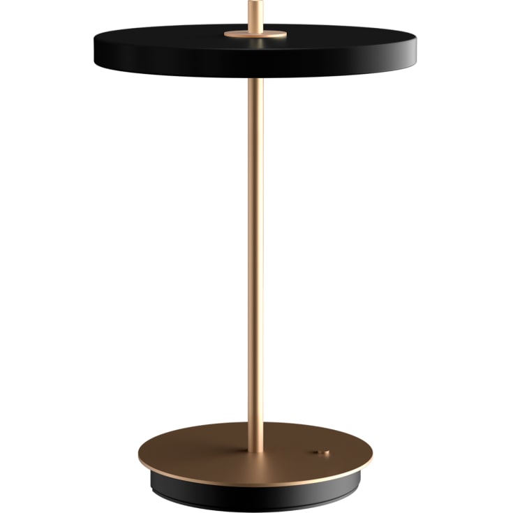 Umage Asteria Move uppladdningsbar bordslampa, svart