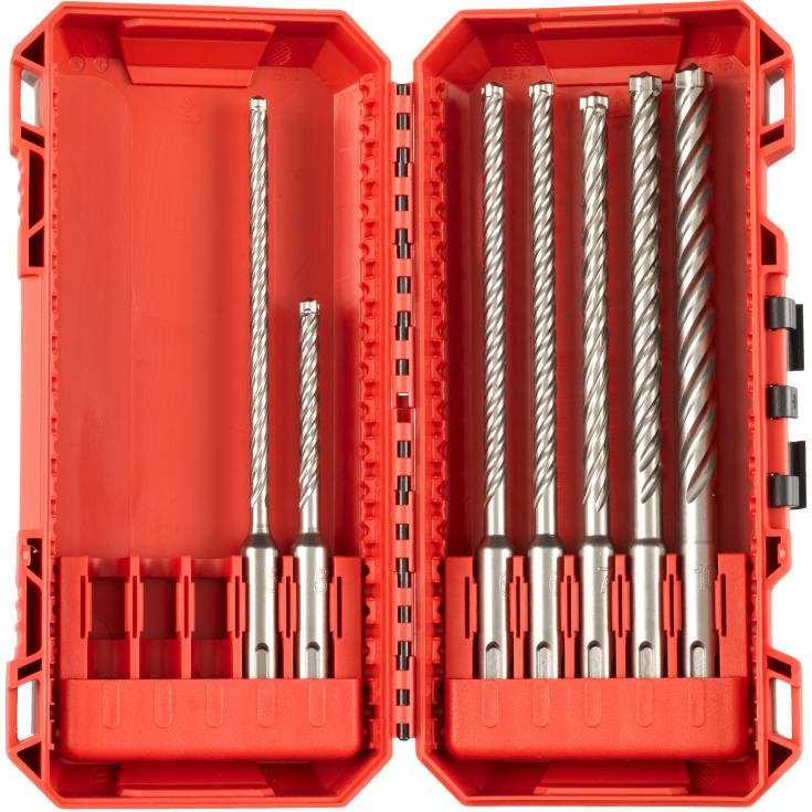 Milwaukee MX4 SDS+ hammerborsett, 7 bor