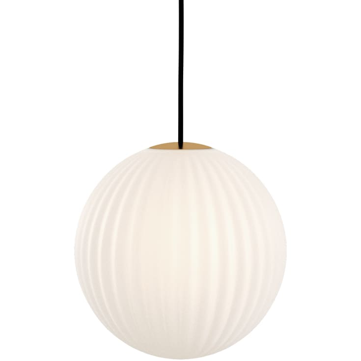 Nordic Tales Bright Modeco pendel, sort ledning, Ø30 cm